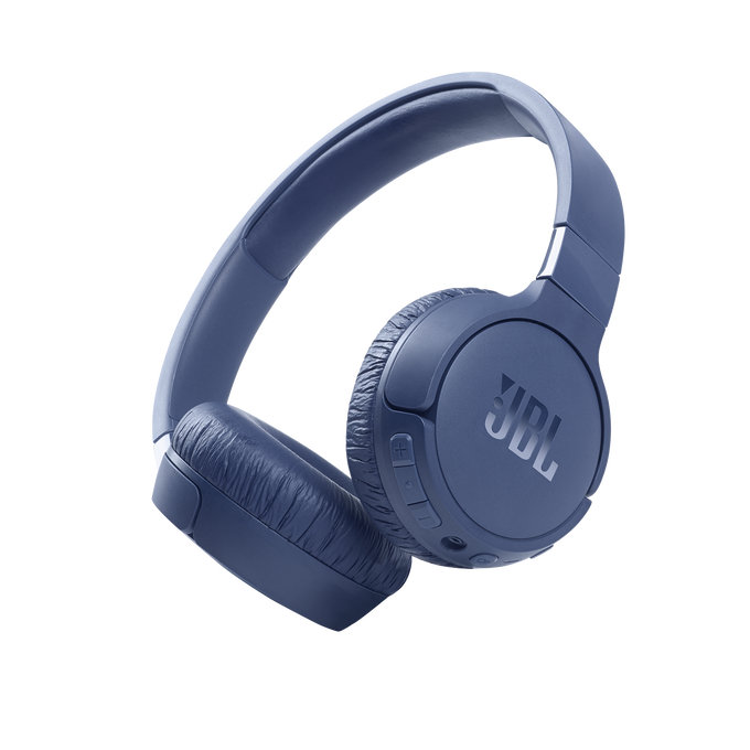 JBL Tune 660NC - Blue - Wireless, on-ear, active noise-cancelling headphones. - Hero image number null